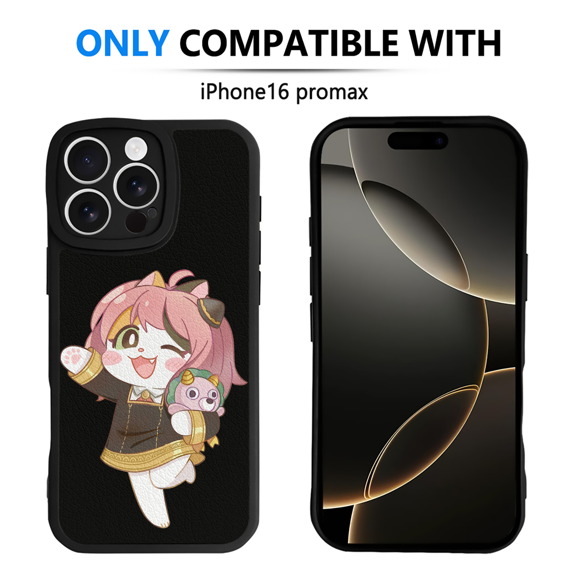 （画像用） SPY×FAMILY间谍家家酒 【iPhone 16シリーズ対応】シリコンスマホケース（レザー調） 材質：シリコン